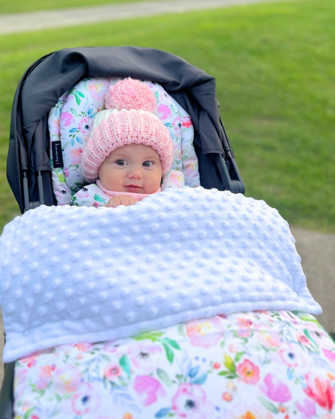 Sleeping Pink Footmuffs For Prams Uzturre Pink Stroller Footmuff