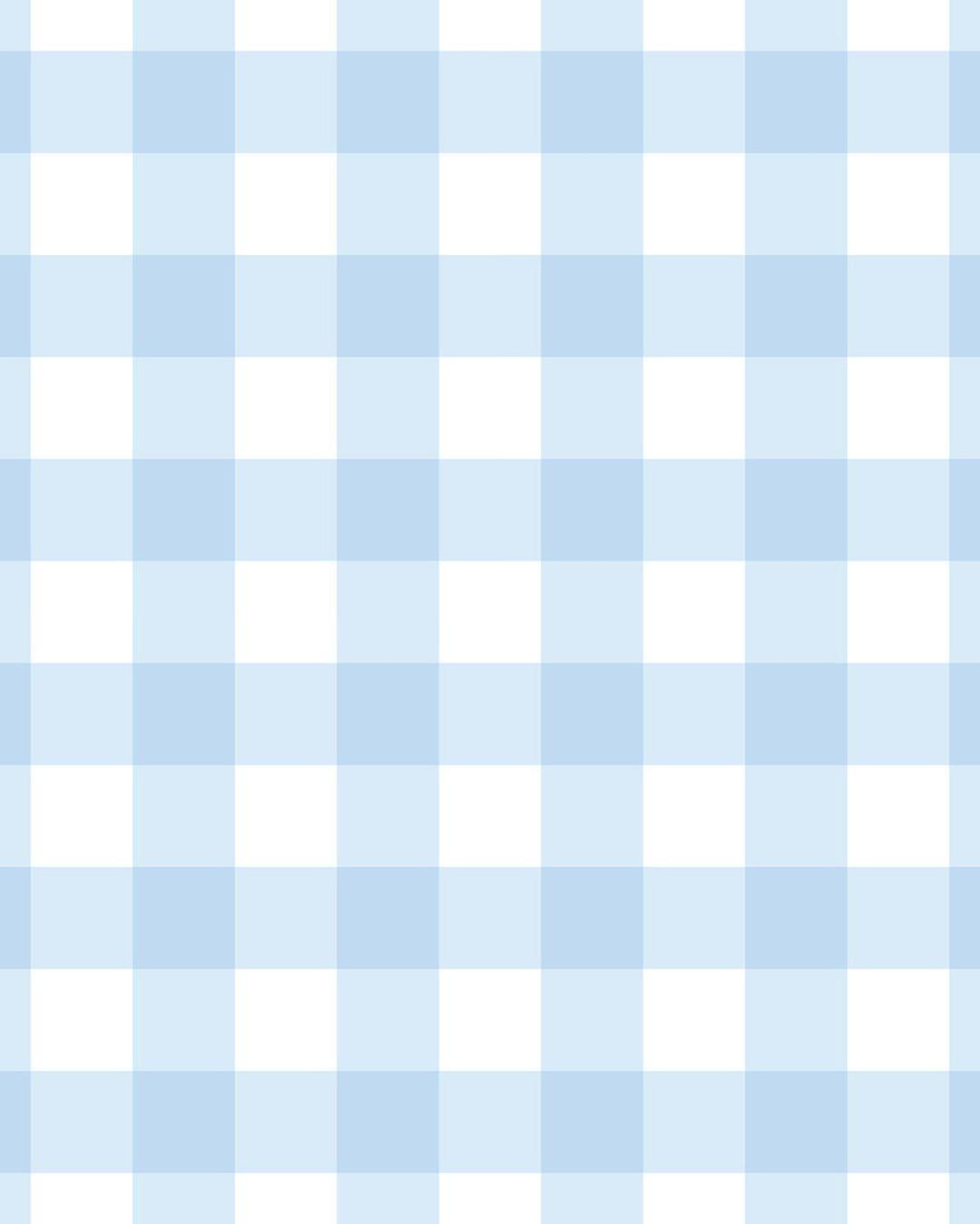 Padded baby shopping trolley seat liner – Blue Gingham – Harmony J