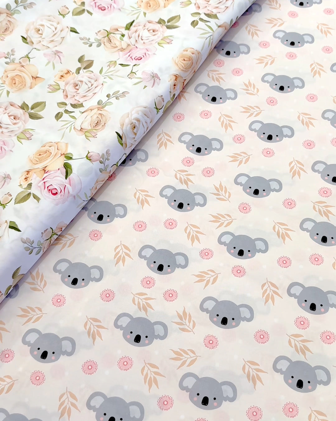Pretty Girls fabric for pram liners and accessories by harmony j.