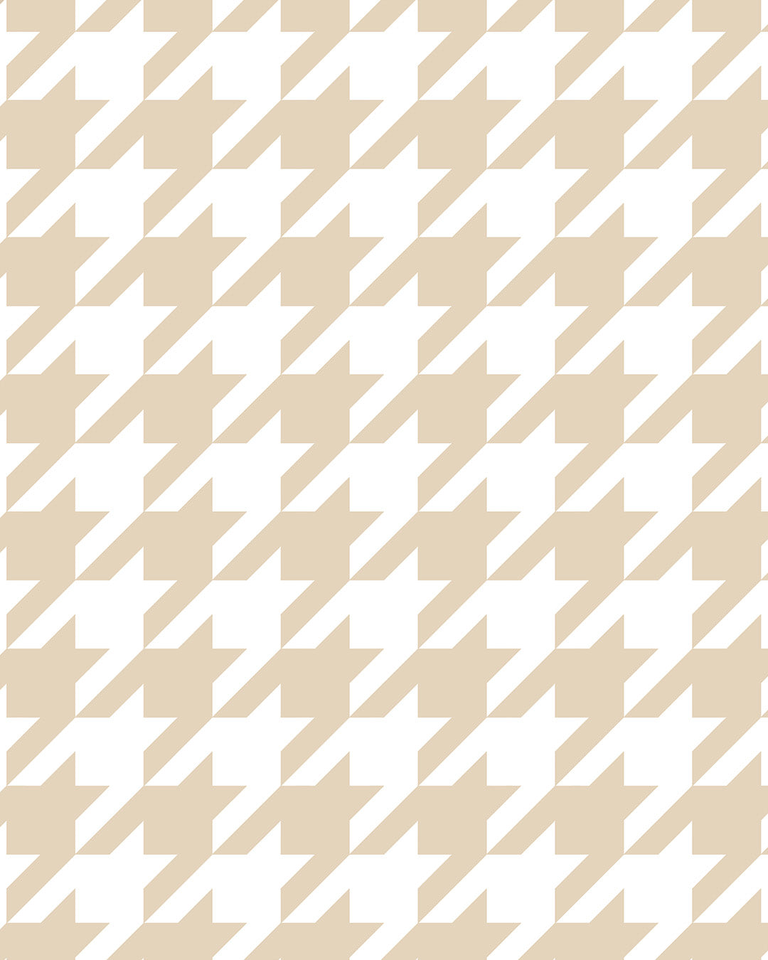 Houndstooth Beige