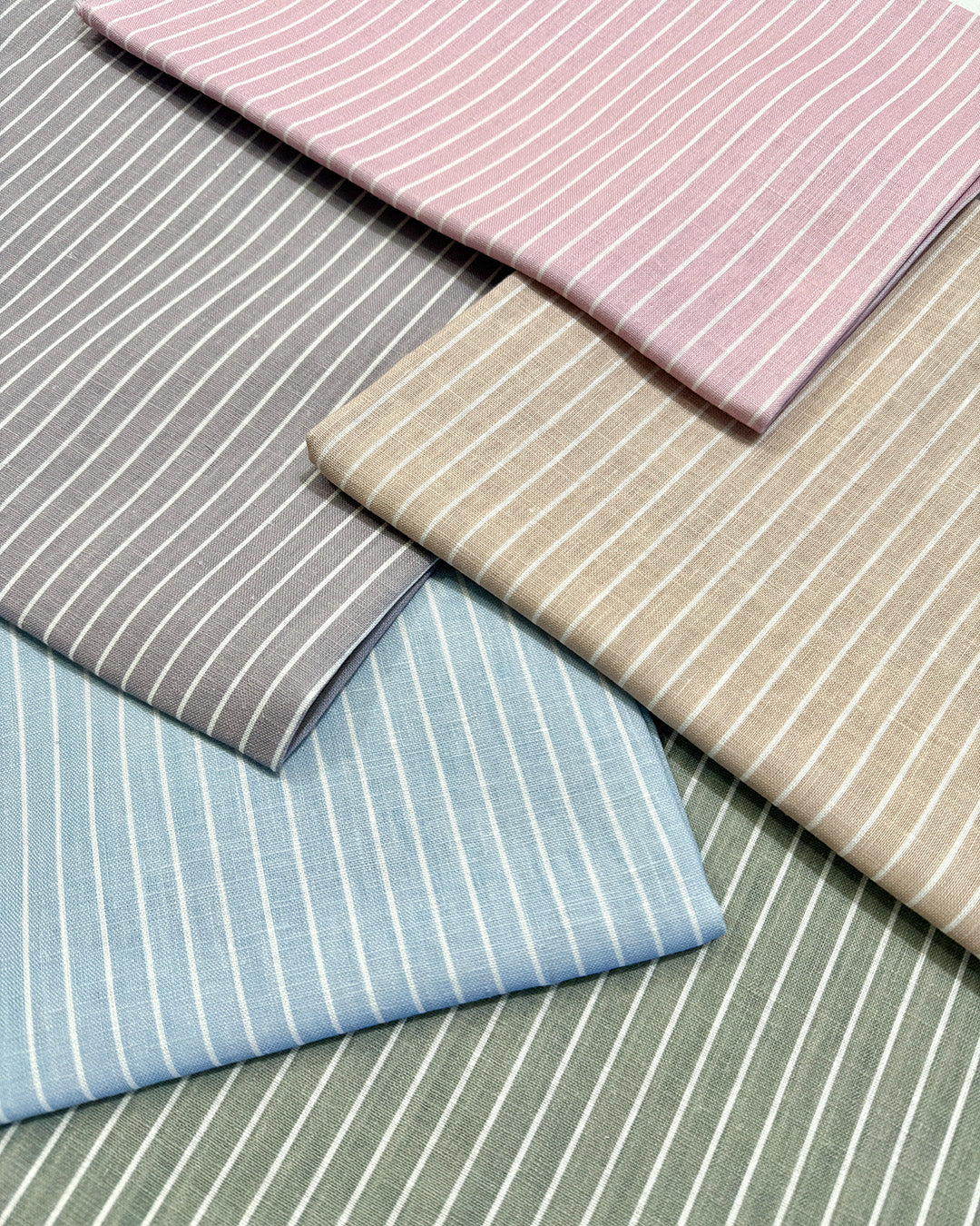 Striped Linen Natural