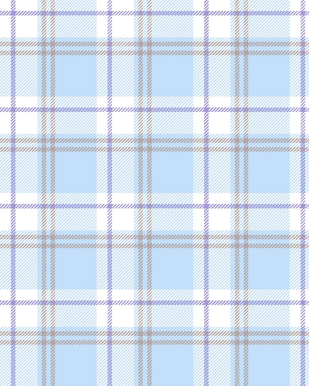 Plaid Blue