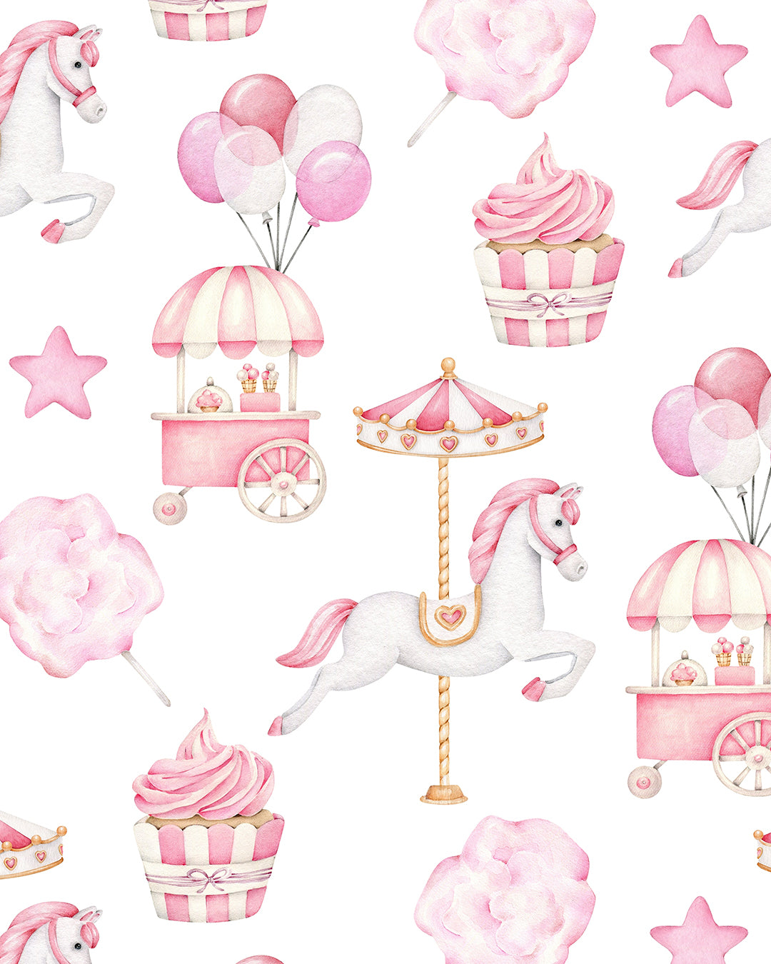 Sweet Carousel White