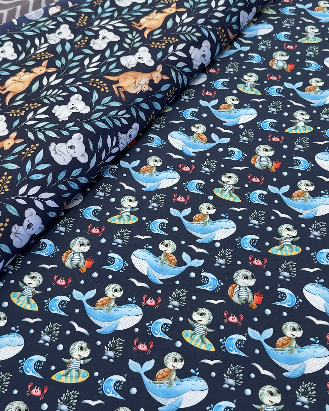 Animal fabric for pram liners and accessories by harmony j.