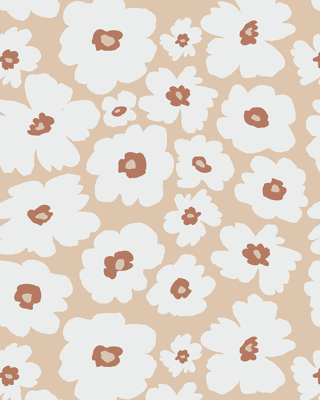 Beige Floral