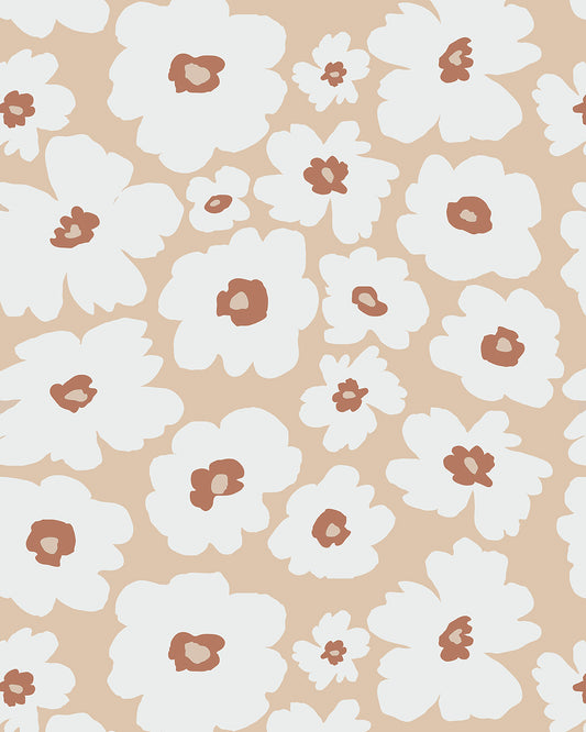 Beige Floral