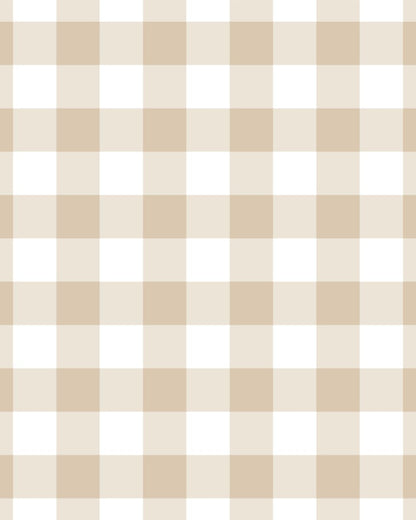 Gingham Beige