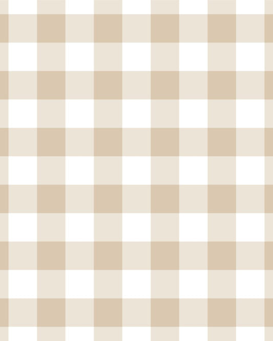 Gingham Beige