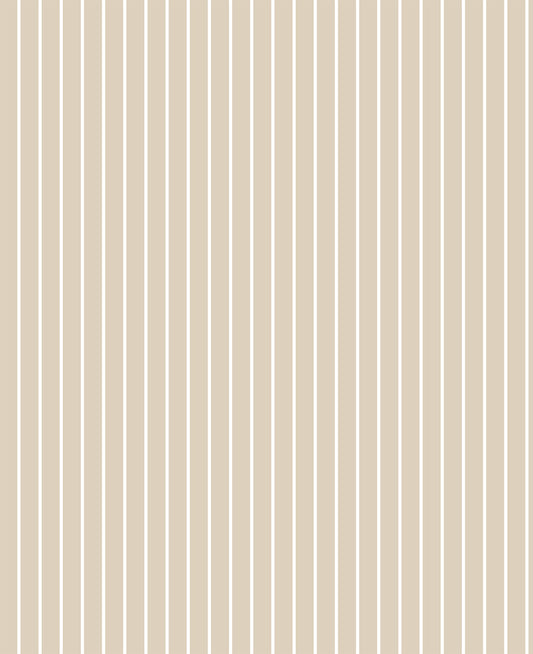 Striped Linen Beige