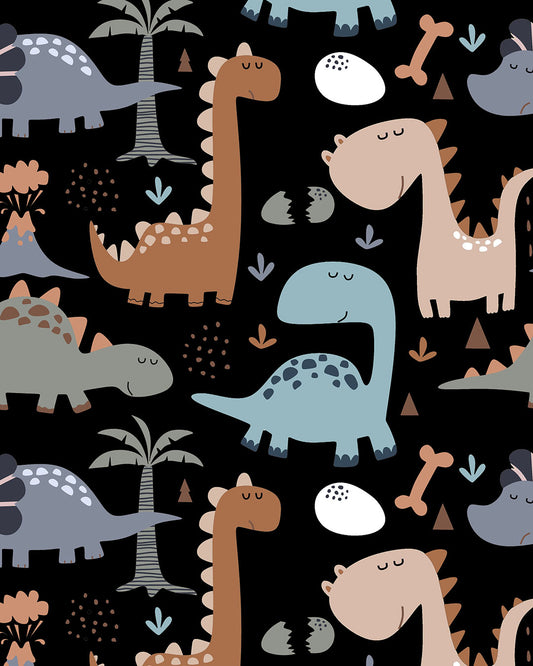 Dino Land Black