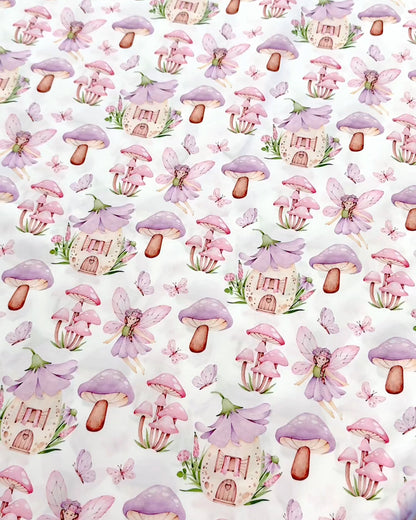 Pretty Girls fabric for pram liners and accessories by harmony j.