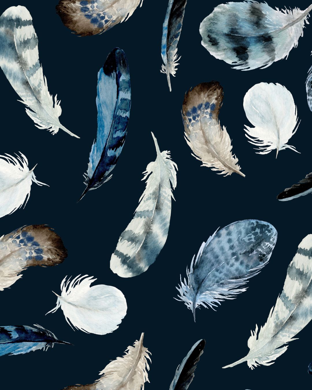 Feathers Navy