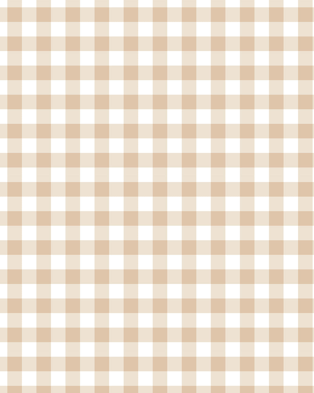 Gingham Beige