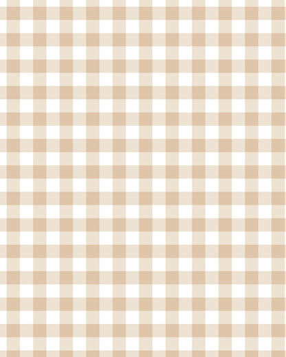 Gingham Beige