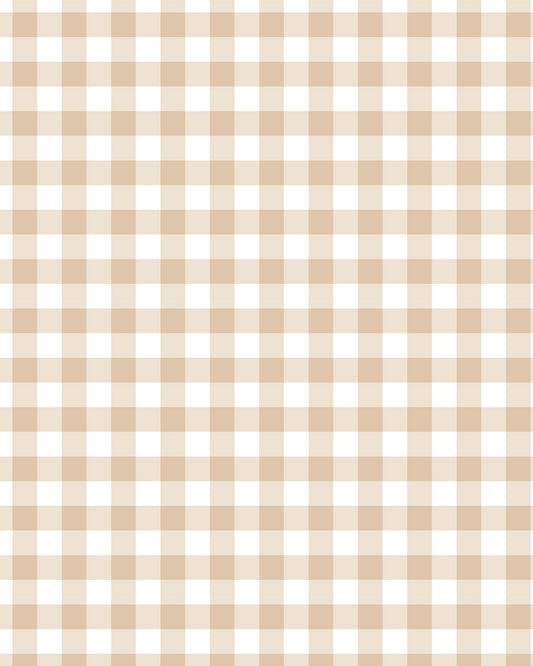 Gingham Beige