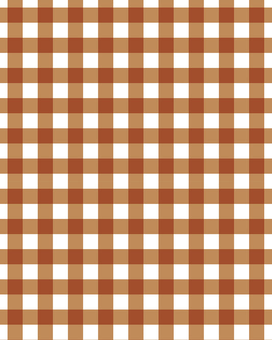 Gingham Rust