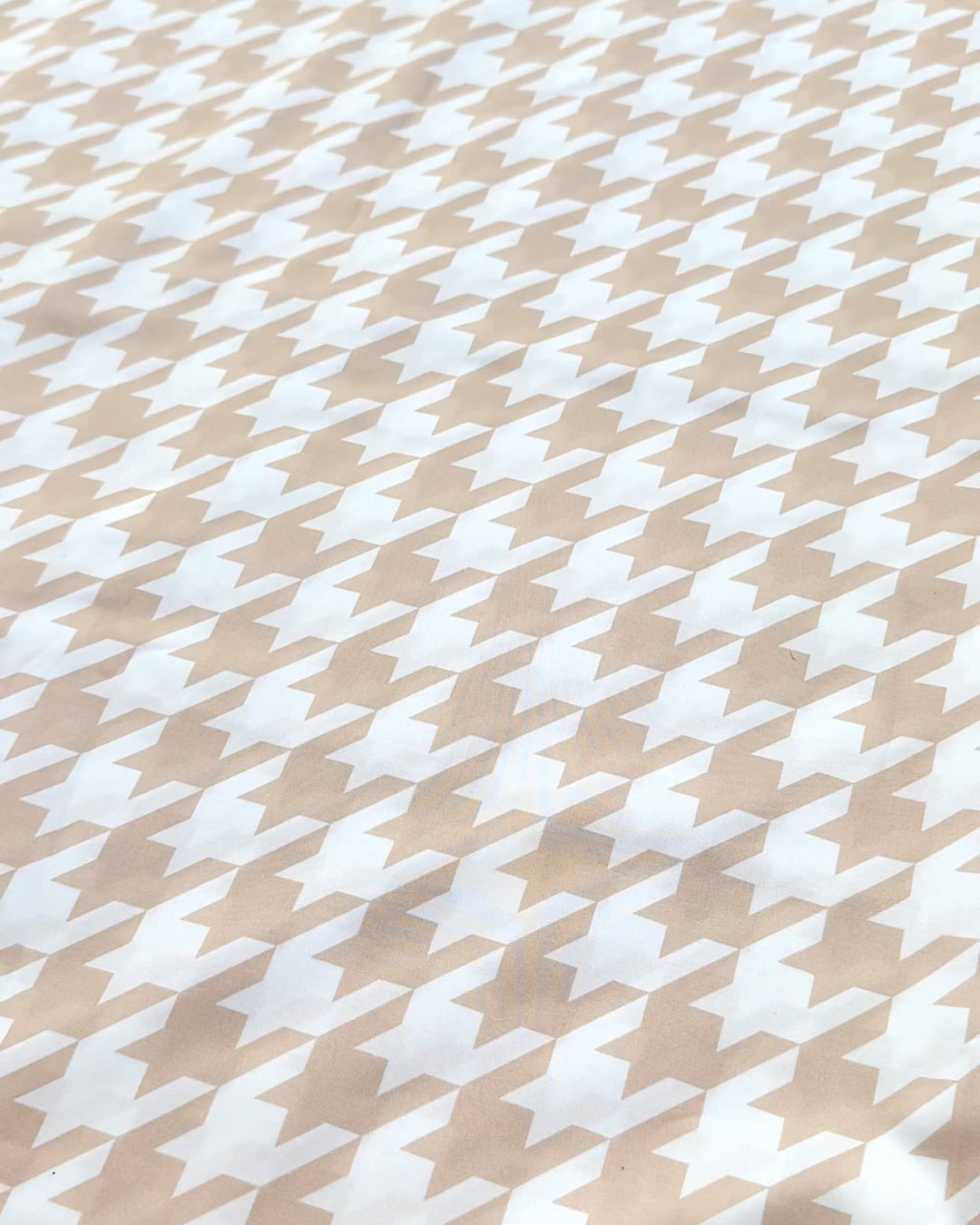 Houndstooth fabric for pram liners and accessories by harmony j.