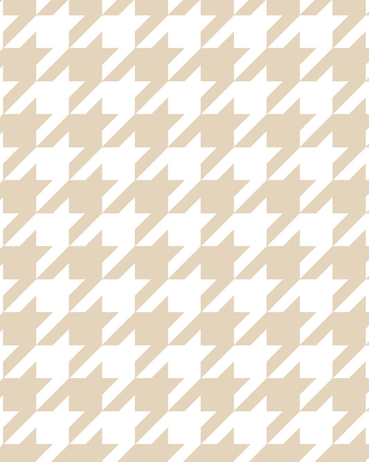 Houndstooth Beige