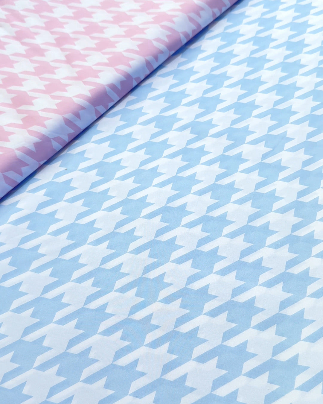 Houndstooth fabric for pram liners and accessories by harmony j.