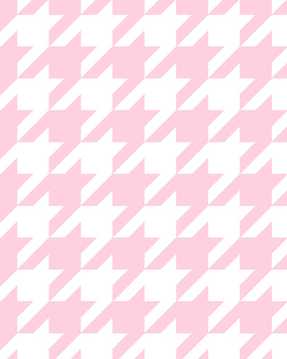 Houndstooth Pink
