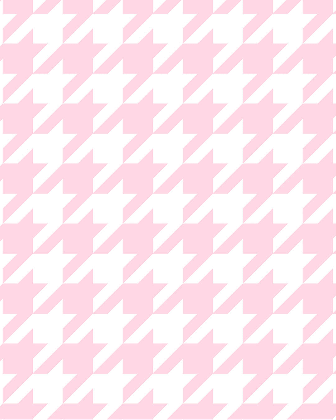 Houndstooth Pink