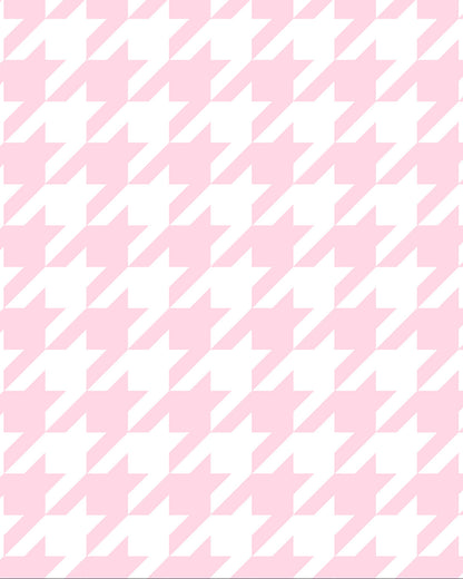 Houndstooth Pink