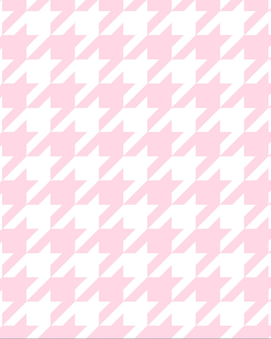 Houndstooth Pink