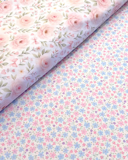 Mini Blossom Cream fabric for Pram Liners & Accessories by Harmony j
