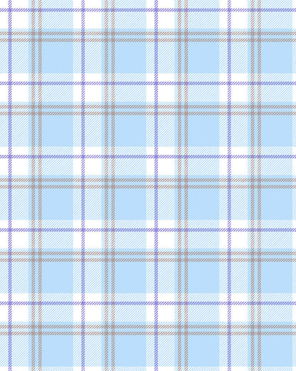 Plaid Blue