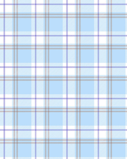 Plaid Blue