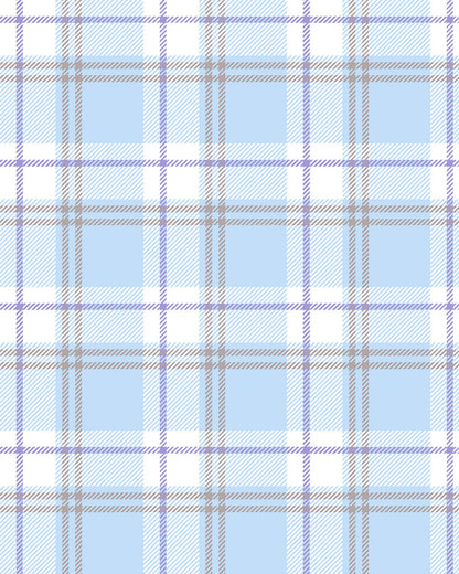 Plaid Blue