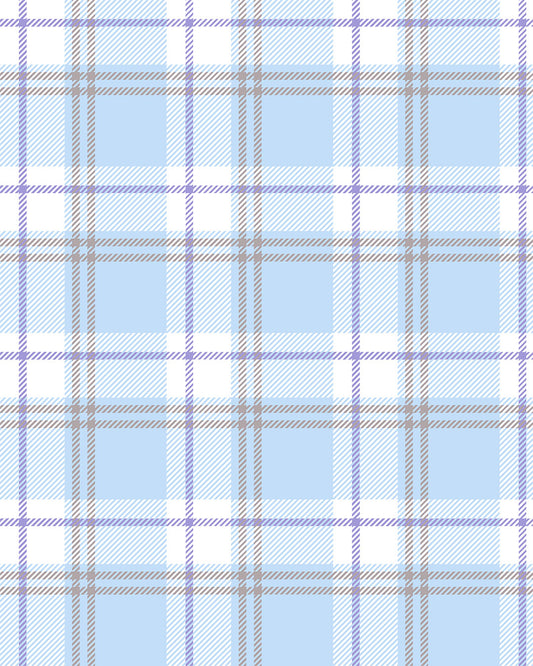 Plaid Blue