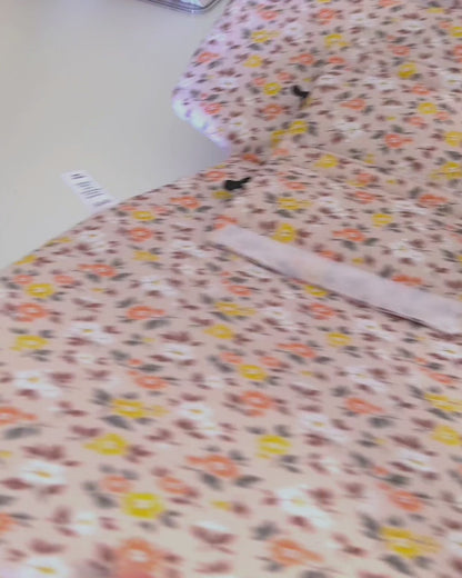 Sandy mini blooms pram liner by Harmony j