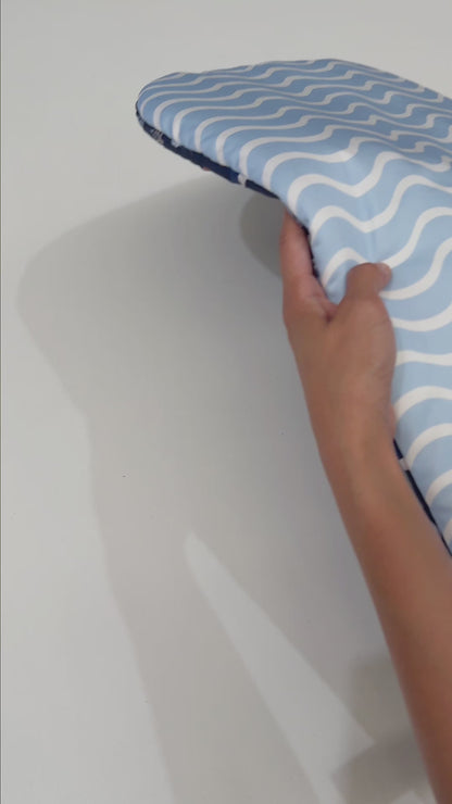 Comfortable Bassinet Liner stack made by harmony j.