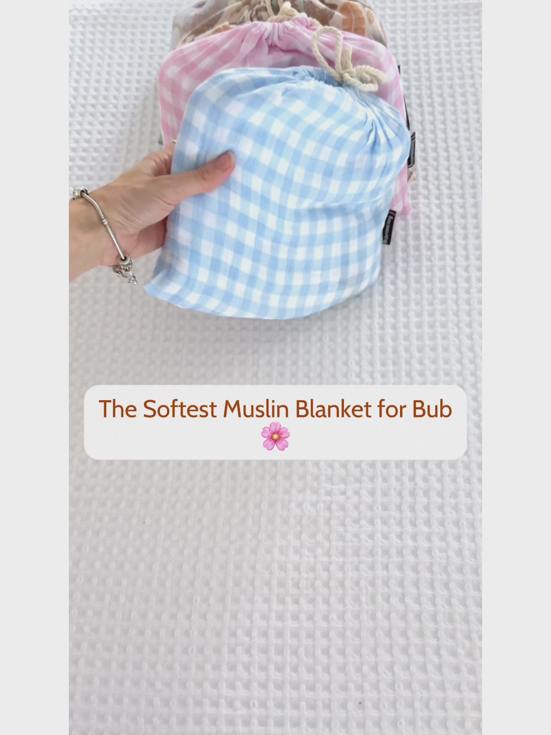 100% cotton muslin blankets made by harmony j. The all year rounder must have baby essential.
