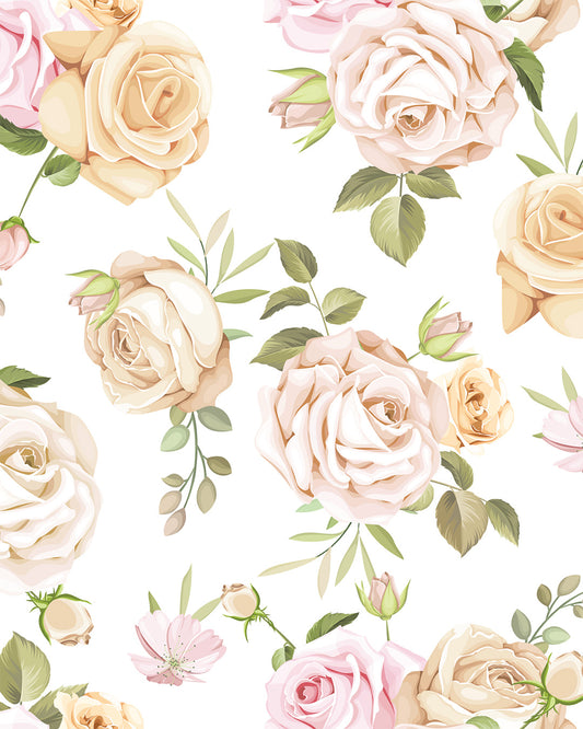 Roses White