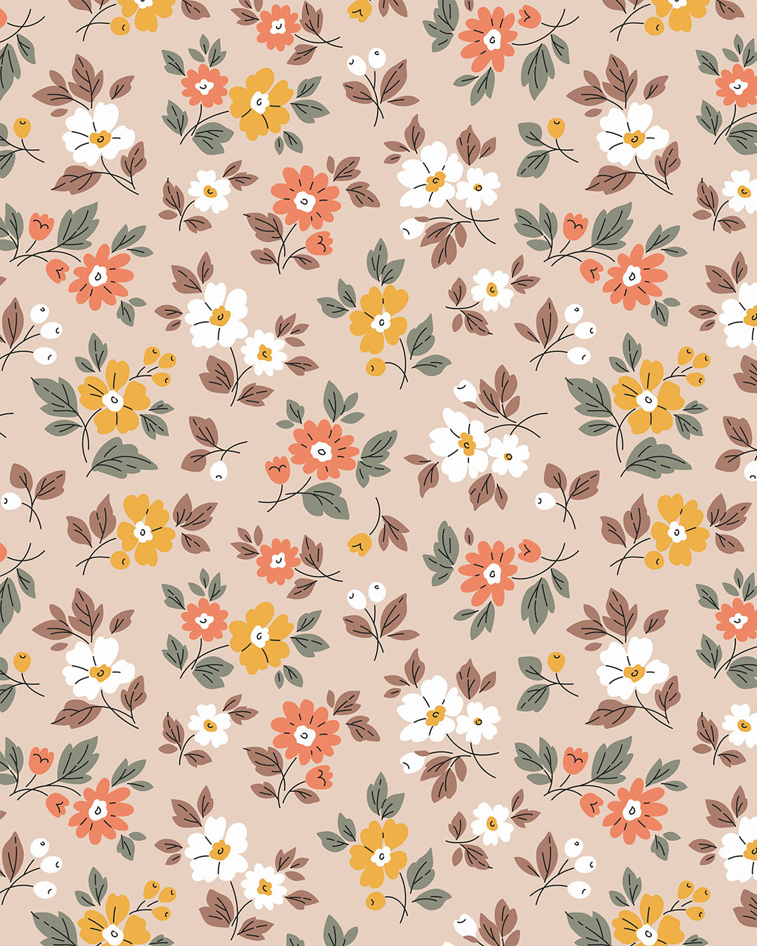 Sandy Mini Blooms