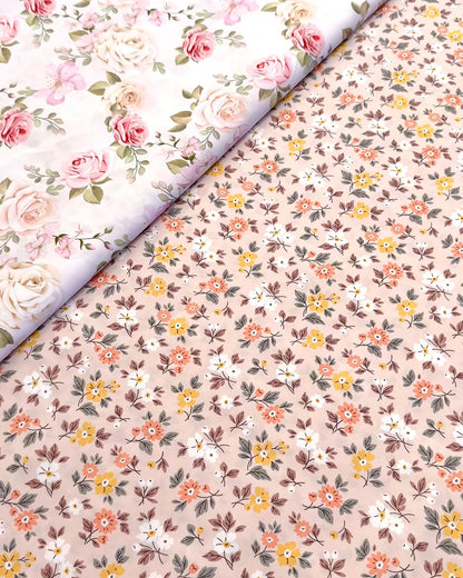 Sandy Blooms fabric for Pram Liners & Accessories by Harmony j