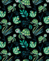 Sea Turtles Black