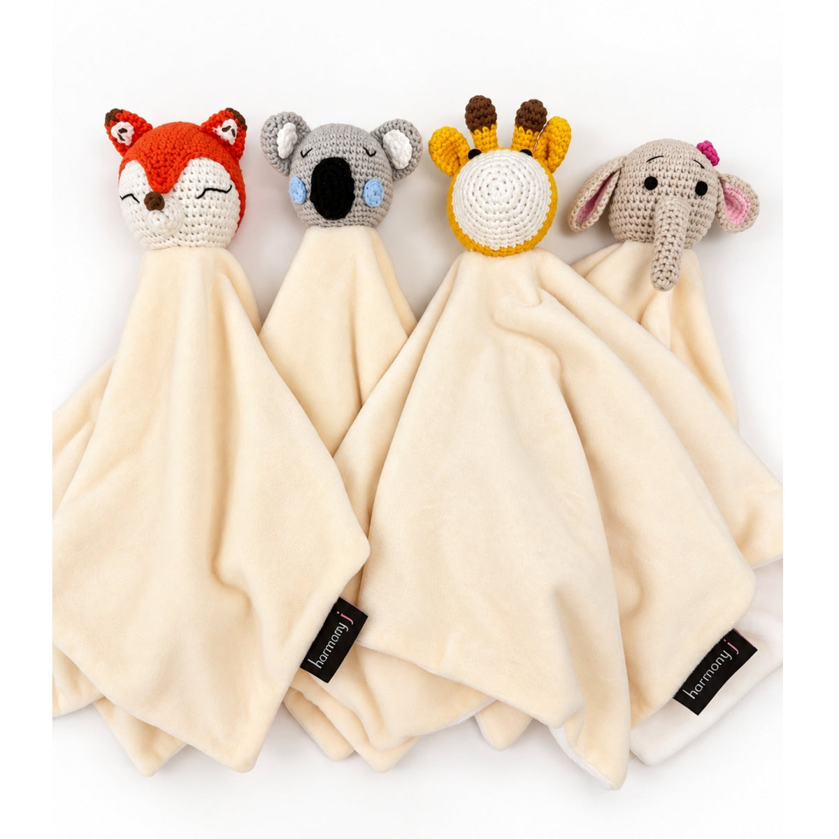 Crotchet Animal Cuddle Blankie