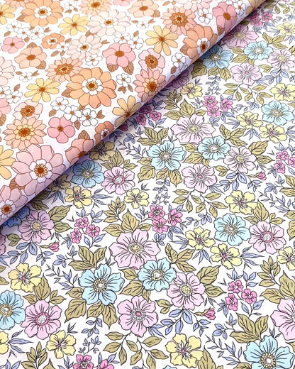 Spring Meadow fabric for Pram Liners & Accessories by Harmony j