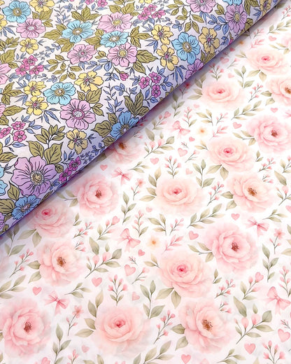 Sweetheart Blooms fabric for Pram Liners & Accessories by Harmony j